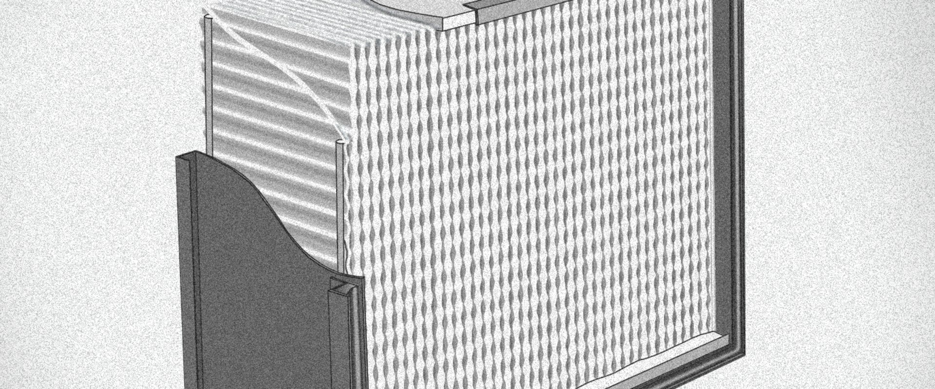 What are flanders air filters made of?
