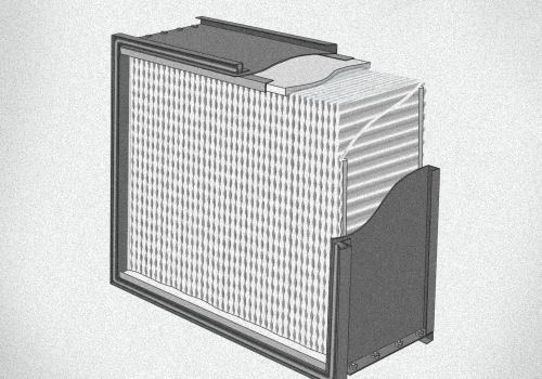 What are flanders air filters made of?